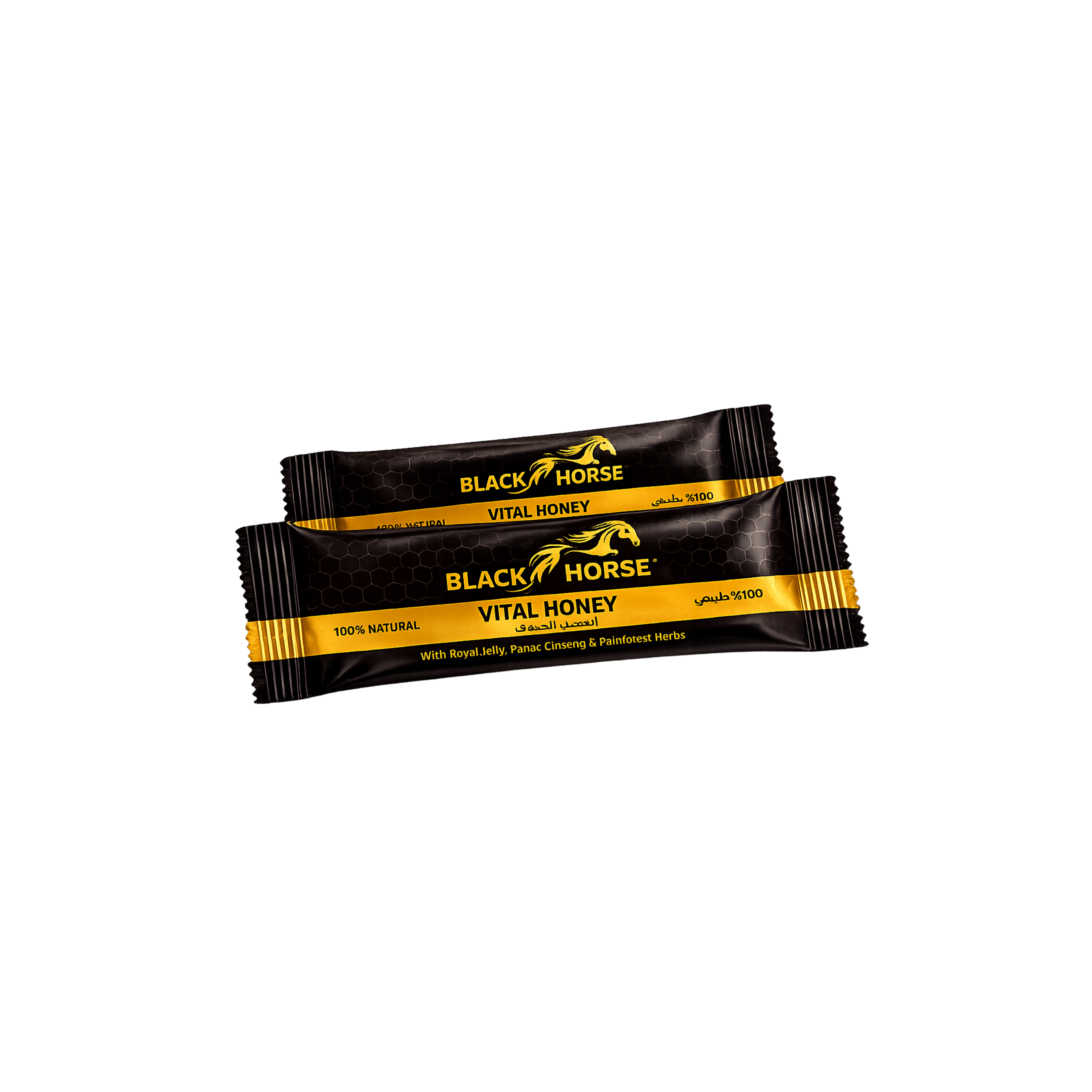 Black Horse Honey-pose – Enkelt honningstick med naturlig honning