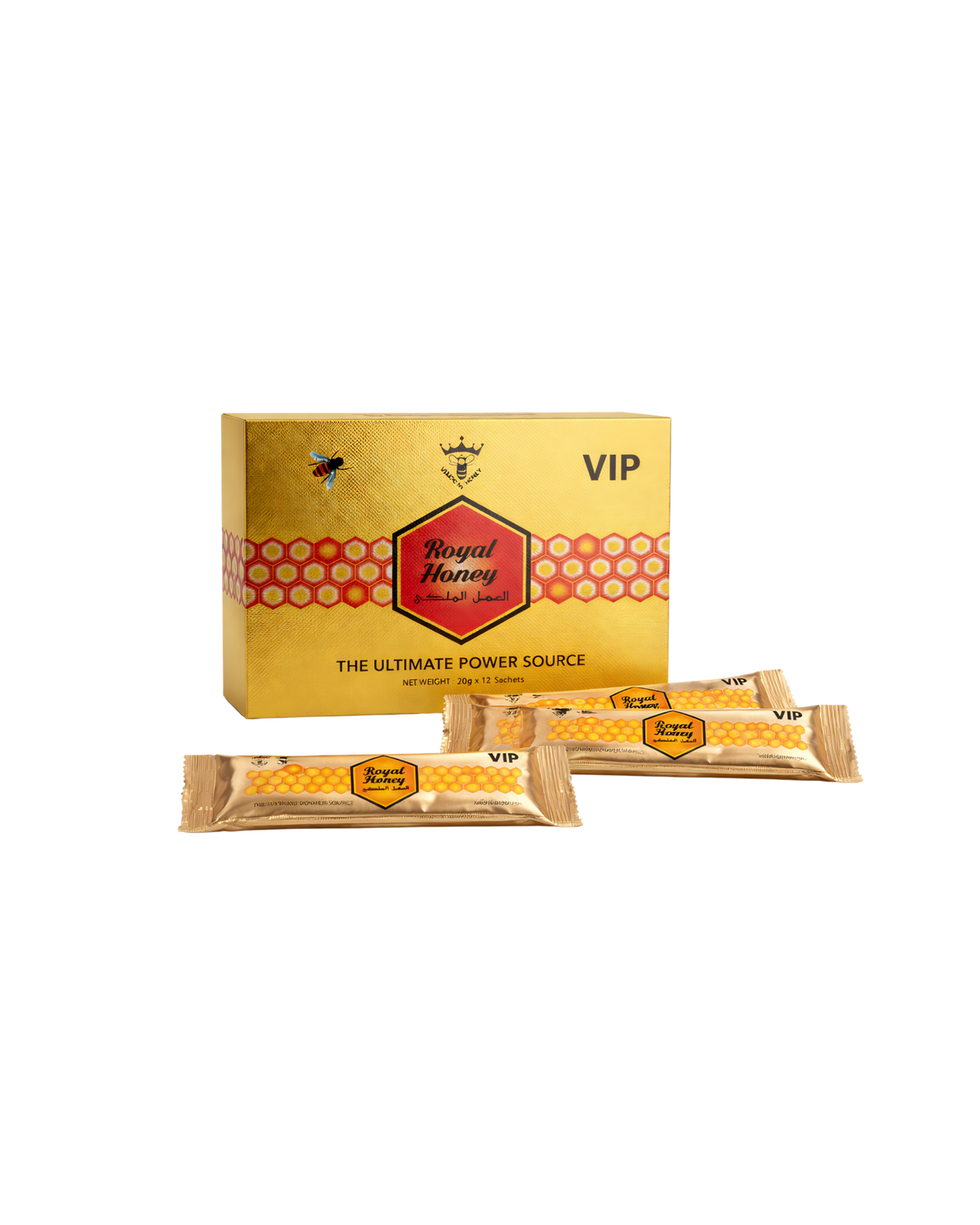 Royal Honey VIP-boks – Premium naturlige honningposer